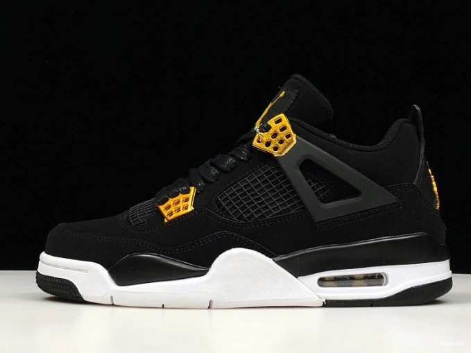 Cheap TB 4 Royalty Black Jordan Gold-White Air 308497-032 Metallic 0728